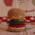 hamburger en crochet