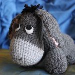 bourriquet, âne en crochet